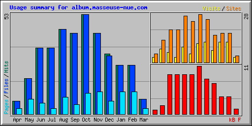 Usage summary for album.masseuse-nue.com