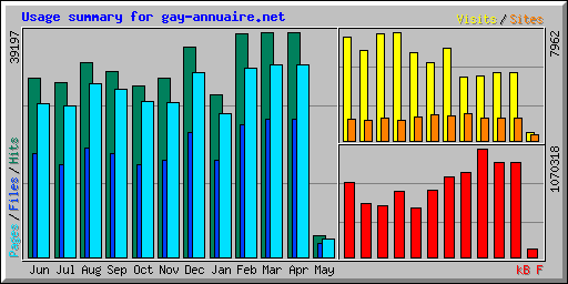 Usage summary for gay-annuaire.net
